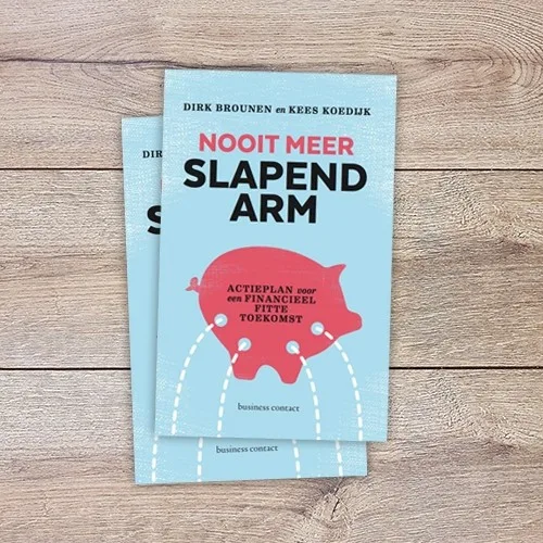 nooit meer slapend arm boek over geld