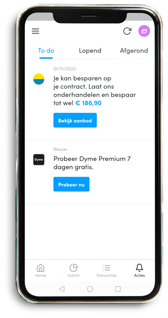 dyme ervaringen van gebruikers