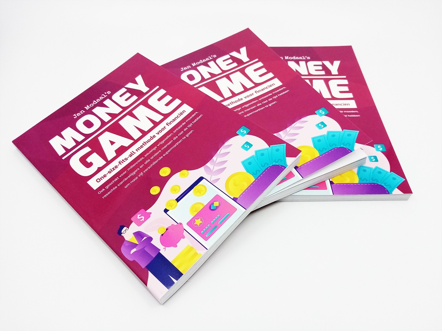 boek over geld money game jan modaal