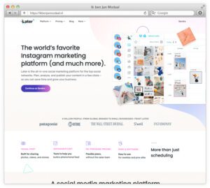 tools en platforms social media voor startende ondernemers