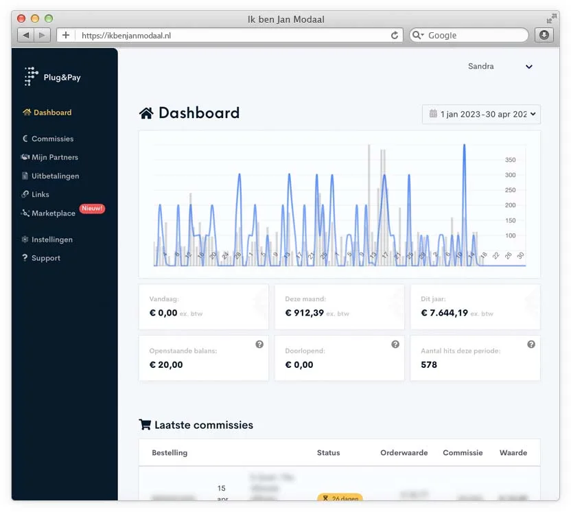 online extra geld met affiliate marketing