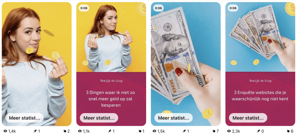 geld verdienen op pinterest voorbeeld