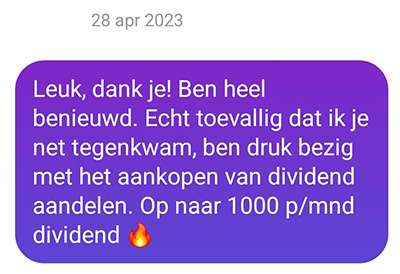 Passief inkomen met dividend aandelen