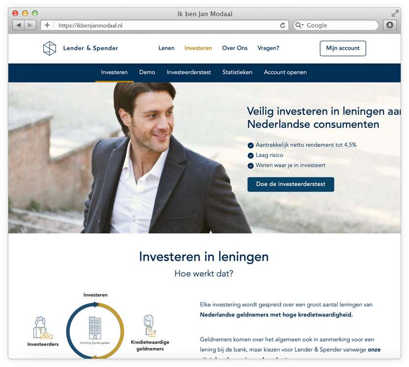 crowdfunding bij lender en spender