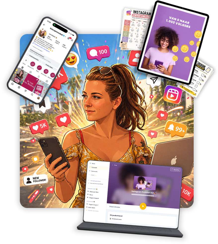 starten met instagram cursus
